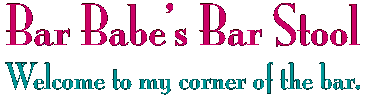 Bar Babe's Bar Stool